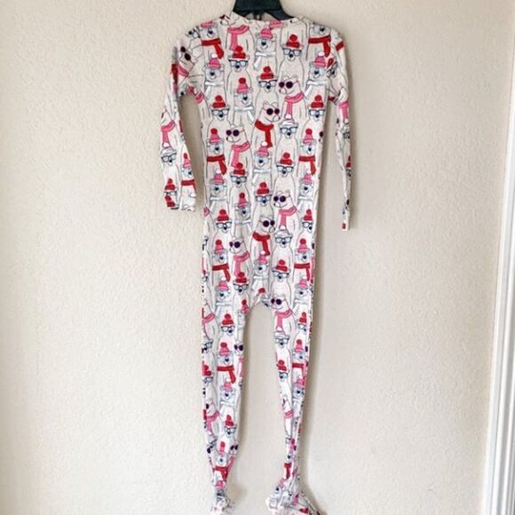 Gap Polar Bear Footie Sleeper, NWT! Size 4T - Picture 4 of 4